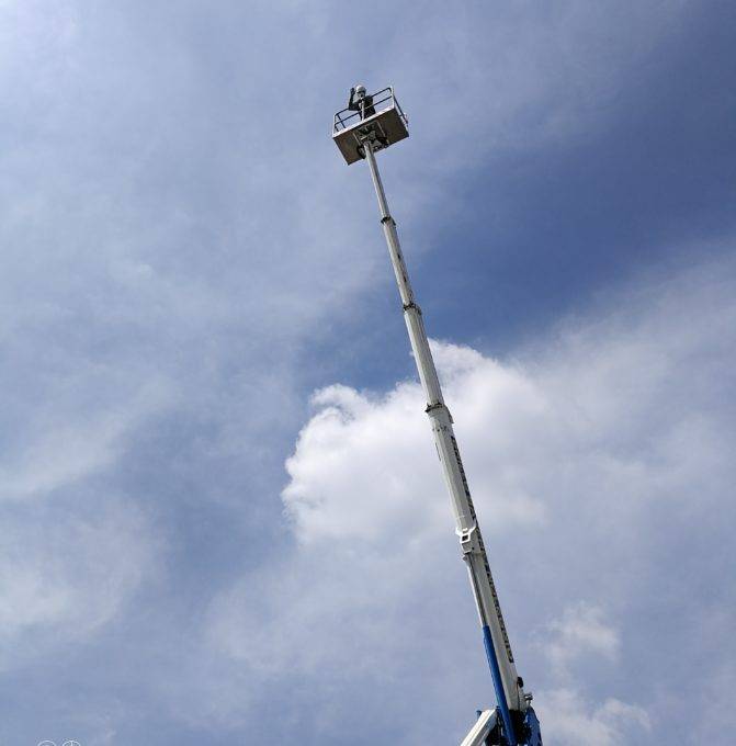 Corso piattaforme aeree con e senza stabilizzatori